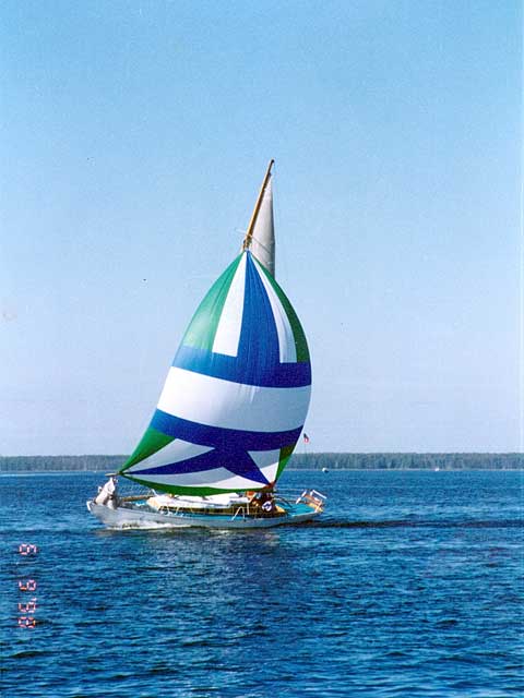 Яхта Лилия - галфвинд