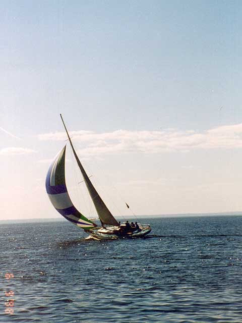 Яхта Лилия - галфвинд